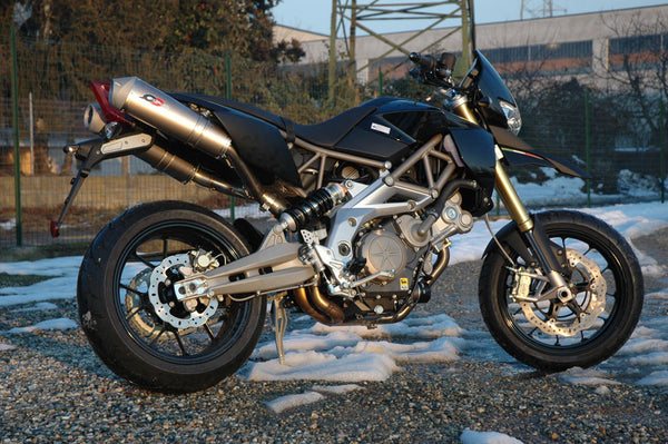 QD EXHAUST APRILIA Aprilia Dorsoduro 750 ’08> Magnum Series’ “Slip-On” twin muffler set