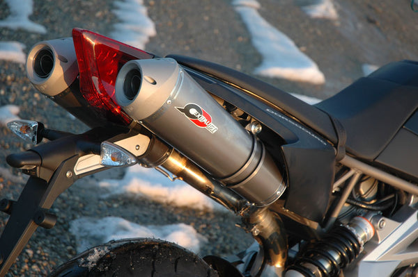 QD EXHAUST APRILIA Aprilia Dorsoduro 750 ’08> Magnum Series’ “Slip-On” twin muffler set