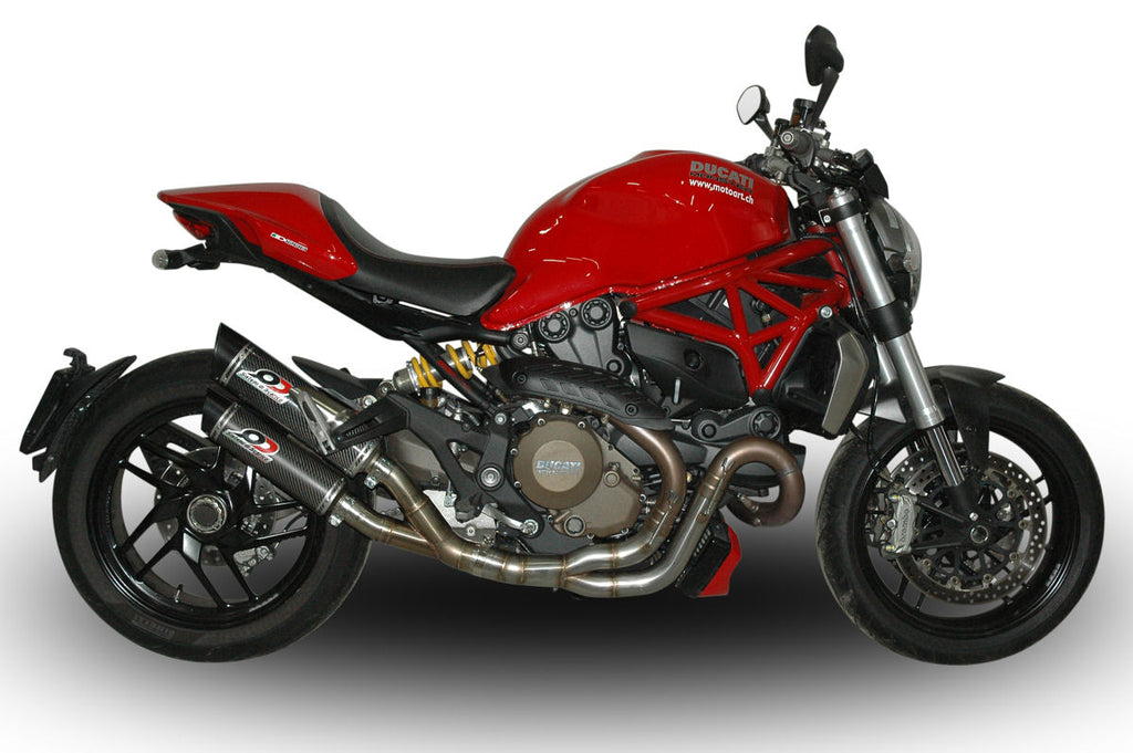 QD EXHAUST DUCATI Monster 1200/1200s/821-Magnum Carbon