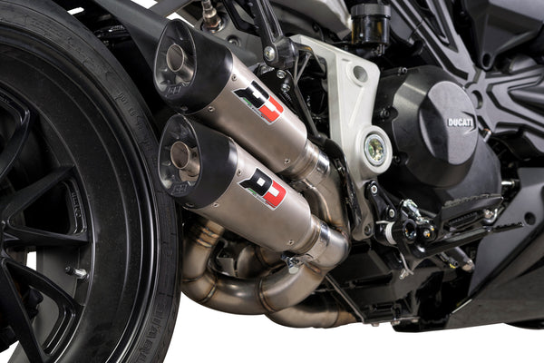 QD EXHAUST DUCATI DUCATI DIAVEL 1260 IMPIANTO DI SCARICO SEMI-COMPLETO