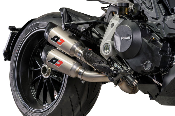 QD EXHAUST DUCATI DUCATI DIAVEL 1260 IMPIANTO DI SCARICO SEMI-COMPLETO
