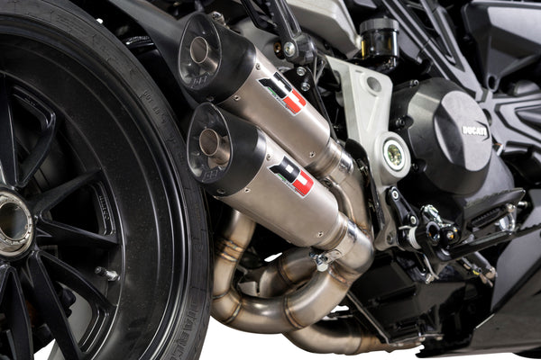 QD EXHAUST DUCATI DUCATI DIAVEL 1260 IMPIANTO DI SCARICO SEMI-COMPLETO