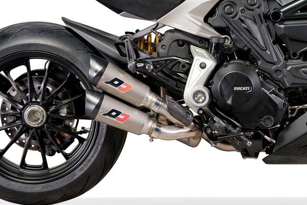 QD EXHAUST DUCATI DUCATI DIAVEL 1260 IMPIANTO DI SCARICO SEMI-COMPLETO