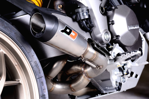 QD EXHAUST DUCATI Offerta bundle! Multistrada 1260 Impianto Semi-completo + QD ECU Tuning Gunshot 60 + ECU Tuning