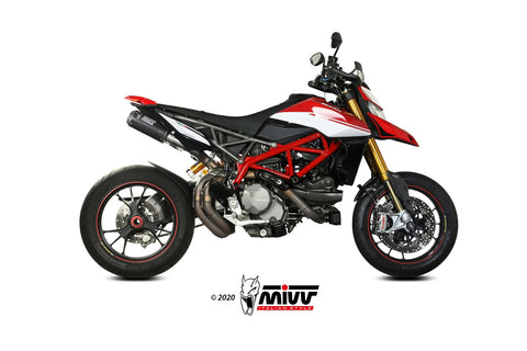MIVV DUCATI HYPERMOTARD 950 2019 > 2020 MK3 CARBON Exhausts