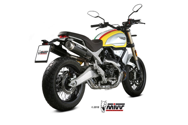 MIVV DUCATI SCRAMBLER 1100 2018 > 2020 GP PRO CARBON Exhausts