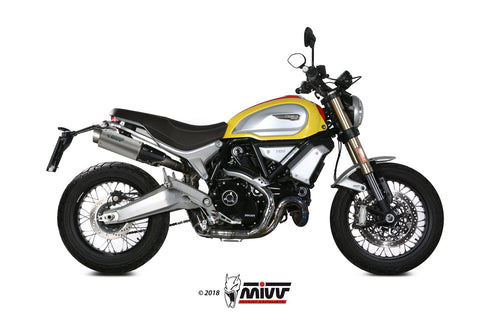 MIVV DUCATI SCRAMBLER 1100 2018 > 2020 GP PRO TITANIUM Exhausts
