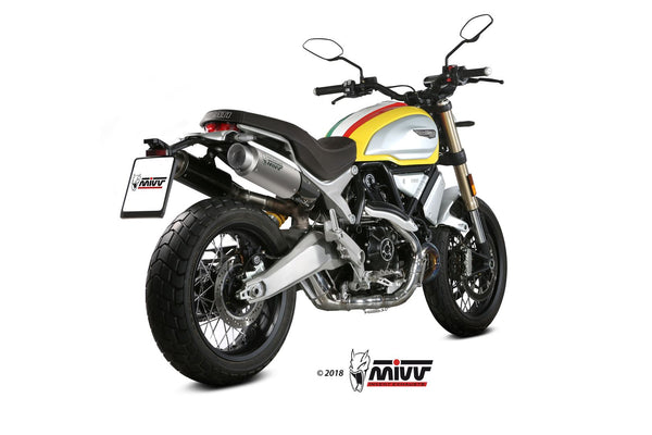 MIVV DUCATI SCRAMBLER 1100 2018 > 2020 GP PRO TITANIUM Exhausts