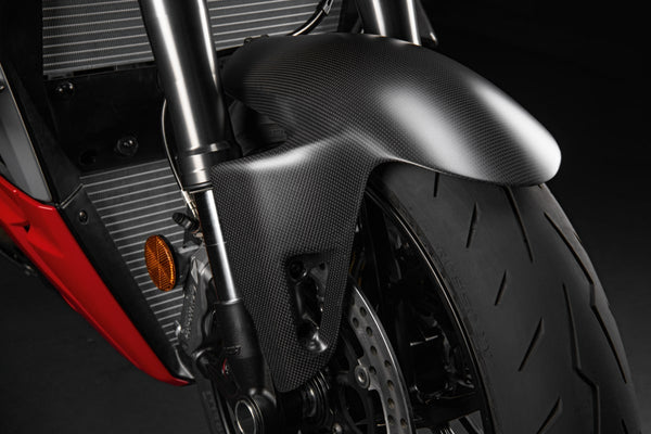 DUCATI STREETFIGHTER V2 CARBON FRONT MUDGUARD