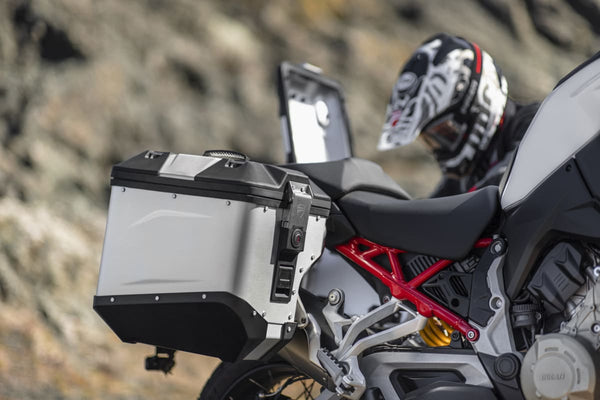 SCRAMBLER DUCATI MULTISTRADA V4 Aluminium side panniers