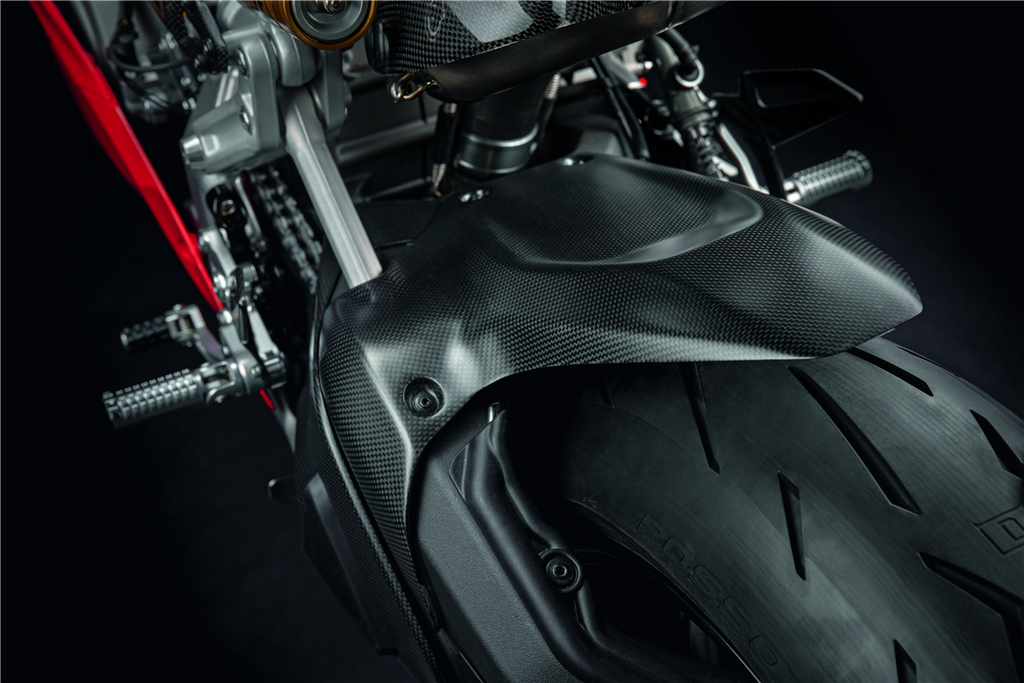 DUCATI PERFORMANCE PANIGALE V2 Carbon rear mudguard.