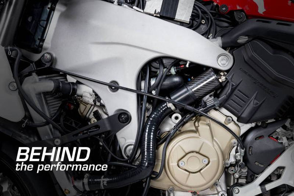 MONZATECH MWP SUPER-SMART PLUG'N'PLAY COOLING SYSTEM KIT CONTROLLED BY AN INDEPENDENT ECU: DUCATI PANIGALE V4/S