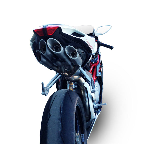 QD EXHAUST MV AGUSTA MV Agusta F4 Power-Gun Silver Version