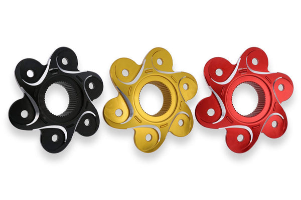 CNC RACING REAR SPROCKET FLANGE DUCATI BICOLOR