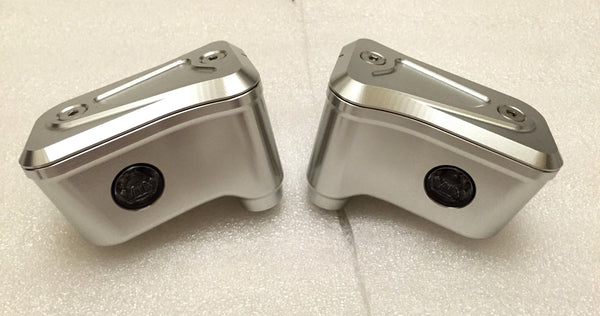 MOTO CORSE MACHINED FROM SOLID BRAKE AND CLUTCH OIL RESERVOIRS KIT - DennisPowerSport - 2