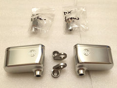 MOTOCORSE Machined from Solid Brake and Clutch Oil Reservoirs Kit | 107147050