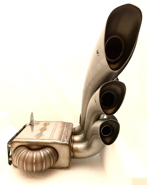 HP CORSE HYDRO-TRE SATIN SLIP-ON EXHAUST FOR MV AGUSTA BRUTALE 800 DRAGSTER 800 RIVALE TURISMO STRADALE