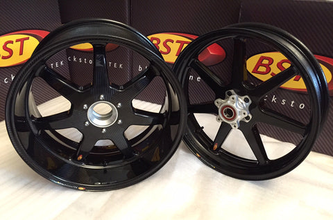 BST Carbon Fibre Wheels Ducati Diavel - DennisPowerSport - 1