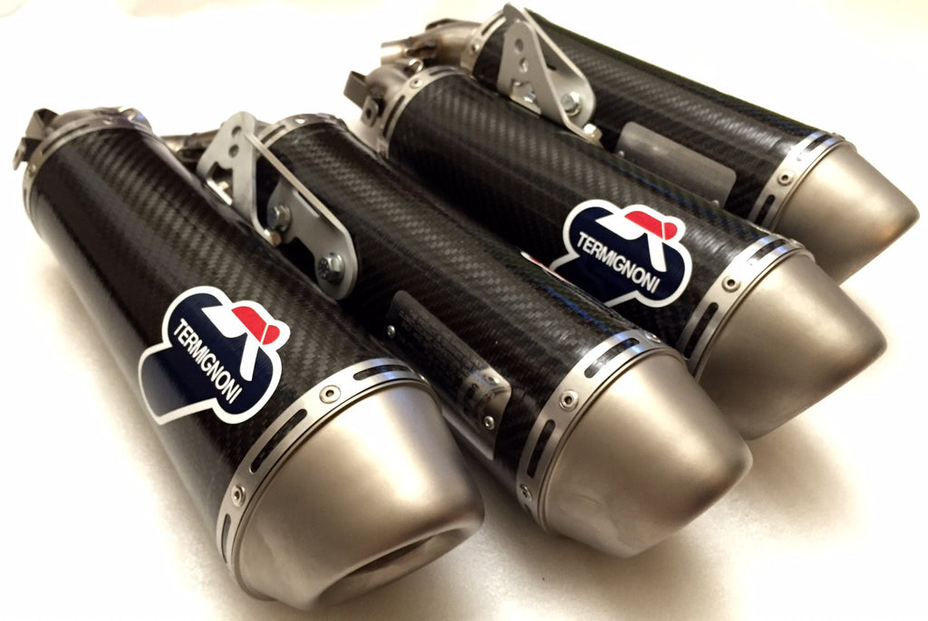 TERMIGNONI DUCATI MONSTER 696 CARBON SLIP ON EXHAUST 96457710B