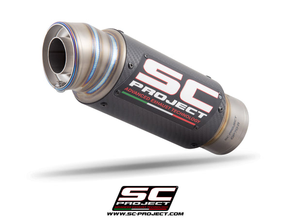 SC BMW S 1000 RR (2019 - 2020) GP70-R Muffler, with Titanium end cap B33-71C