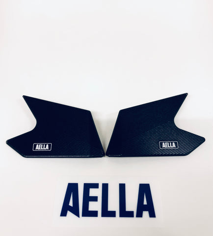 AELLA DUCATI PANIGALE V4 ALUMINUM MIRROR BLOCK OFF PLATES AE-78001