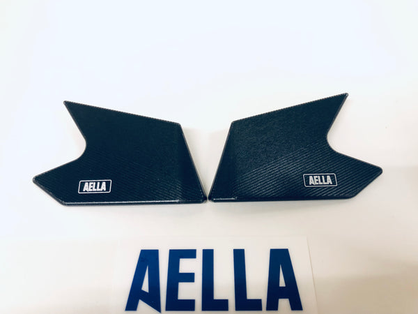 AELLA DUCATI PANIGALE V4 ALUMINUM MIRROR BLOCK OFF PLATES AE-78001