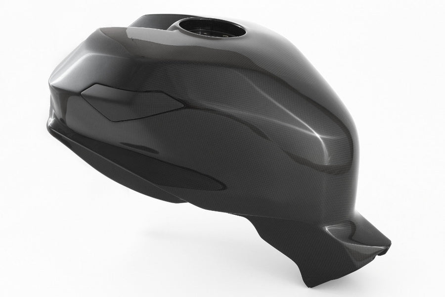 DUCATI PANIGALE 899 1199 1299 RACE CABON FIBRE FUEL TANK OVERSIZED (25L CAPACITY) BY FULLSIX