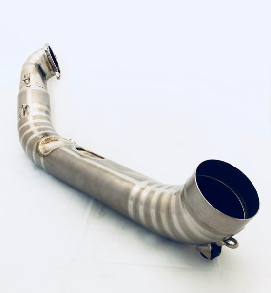 MOTOCORSE 75mm Titanium Header kit for 1199/1299  for use with Termi RACING silencer