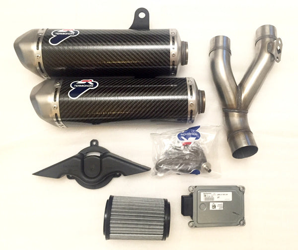 TERMIGNONI DUCATI MONSTER 1100 EVO CARBON SLIP-ON EXHAUST / 96458811B - DennisPowerSport - 2