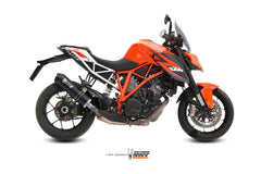 MIVV KTM 1290 SUPERDUKE 2017 > 2019 OVAL CARBON WITH CARBON CAP Exhausts KT.014.L3C
