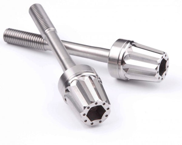 MOTOCORSE REAR FRAME TITANIUM FIXING SCREWS KIT (N. 2)