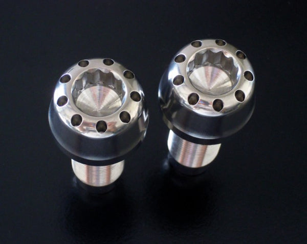 MOTOCORSE TITANIUM HANDLEBAR COUNTERWEIGHT KIT