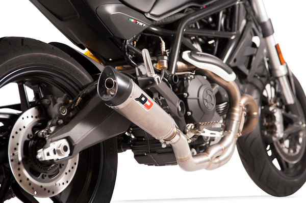 QD EXHAUST DUCATI Tri-cone Titanio