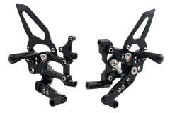 CNC RACING Adjustable rear sets RPS "Easy" Ducati SBK Panigale series road and reverse shifting