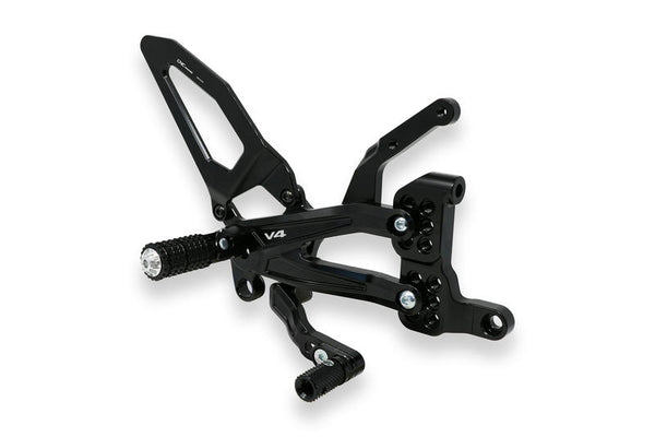 CNC RACING Adjustable rear sets RPS Ducati Panigale V4 series for V4, V4 S and V4 Speciale