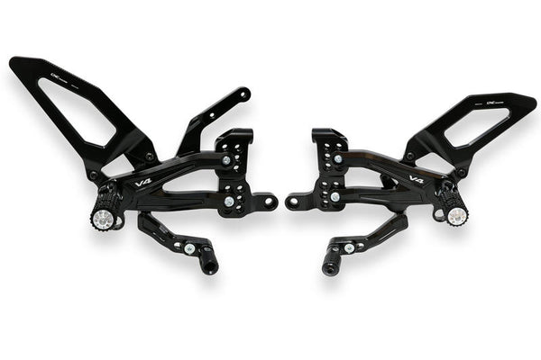 CNC RACING Adjustable rear sets RPS Ducati Panigale V4 series for V4, V4 S and V4 Speciale