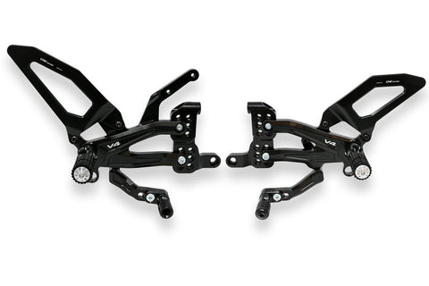 CNC RACING Adjustable rear sets RPS Ducati Panigale V4 series for V4, V4 S and V4 Speciale