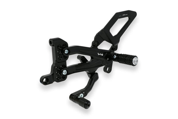 CNC RACING Adjustable rear sets RPS Ducati Panigale V4 series for V4, V4 S and V4 Speciale