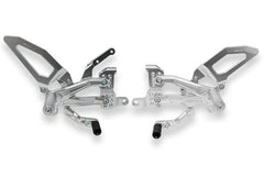 CNC RACING Adjustable rear sets RPS Ducati Panigale V4 series for V4, V4 S and V4 Speciale - EASY