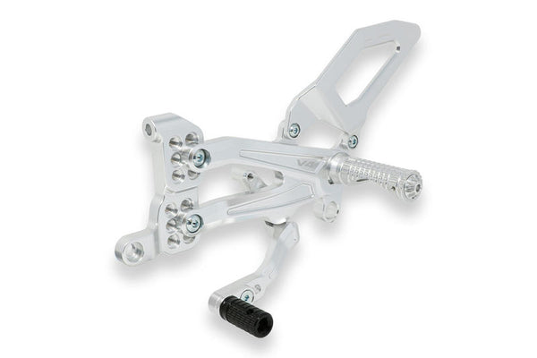 CNC RACING Adjustable rear sets RPS Ducati Panigale V4 series for V4, V4 S and V4 Speciale - EASY