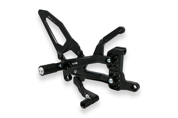 CNC RACING Adjustable rearsets Ducati Streetfighter V4