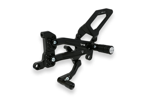 CNC RACING Adjustable rearsets Ducati Streetfighter V4