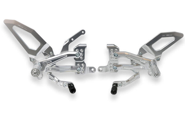 CNC RACING Adjustable rearsets Ducati Streetfighter V4