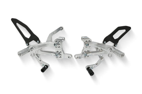 CNC RACING Adjustable rearsets Ducati Streetfighter V4 Carbon