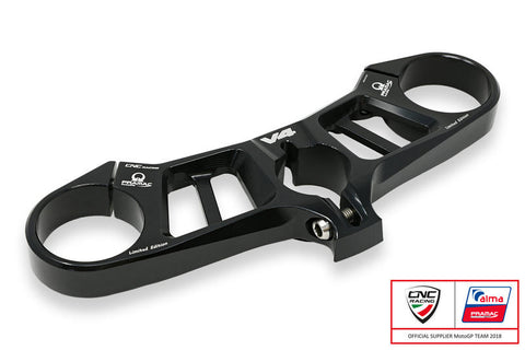 CNC RACING Triple clamps Ducati Panigale V4 - Top Yoke Pramac Racing Lim. Ed.