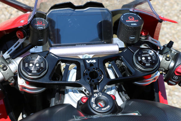 CNC RACING Triple clamps Ducati Panigale V4 - Top yoke