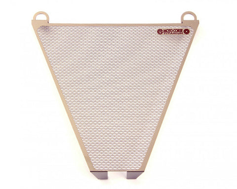 MOTOCORSE LOWER WATER RADIATOR TITANIUM PROTECTION SCREEN