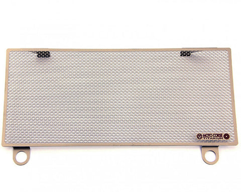 MOTOCORSE UPPER WATER RADIATOR TITANIUM PROTECTION SCREEN