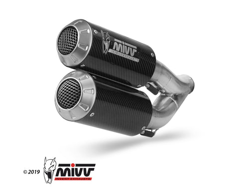 MIVV KTM 1290 SUPERDUKE 2017 > 2019 MK3 CARBON Exhausts KT.022.LM3C
