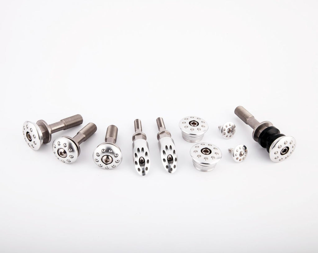 MOTO CORSE Aluminium frame plugs kit (Nr.10) Streetfighter V4
